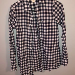 J. crew plaid button down